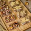 Brown rice, nuts and seaweed bar